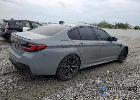 2021 BMW M5 z USA, uszkodzony, nr VIN WBS83CH06PCN28448